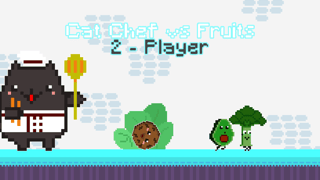 Cat Chef vs Fruits - 2 Player