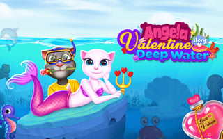 Cat Girl Valentine Story Deep Water game cover