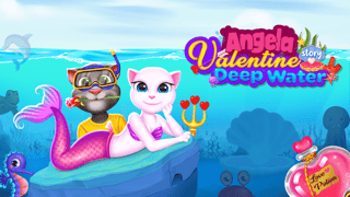 Cat Girl Valentine Story Deep Water game cover
