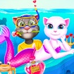 Cat Girl Valentine Story Deep Water banner