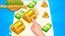 Cat Life Merge Money