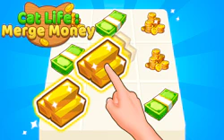 Cat Life Merge Money