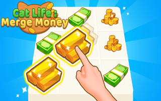 Cat Life Merge Money game cover