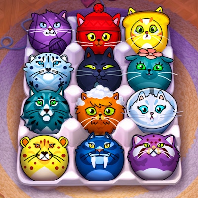 Cat Sorter Puzzle By Gamepix
