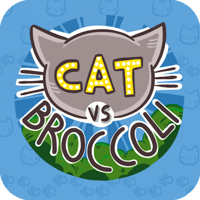Cat VS Broccoli By Gamepix