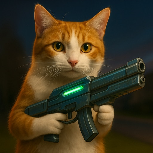 Cat with a Gun. Clicker Evolution