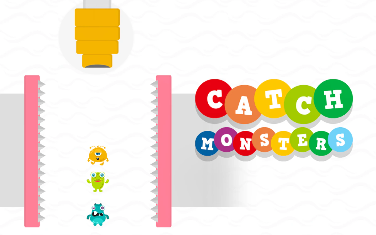Play Catch Monsters — free online Kids game