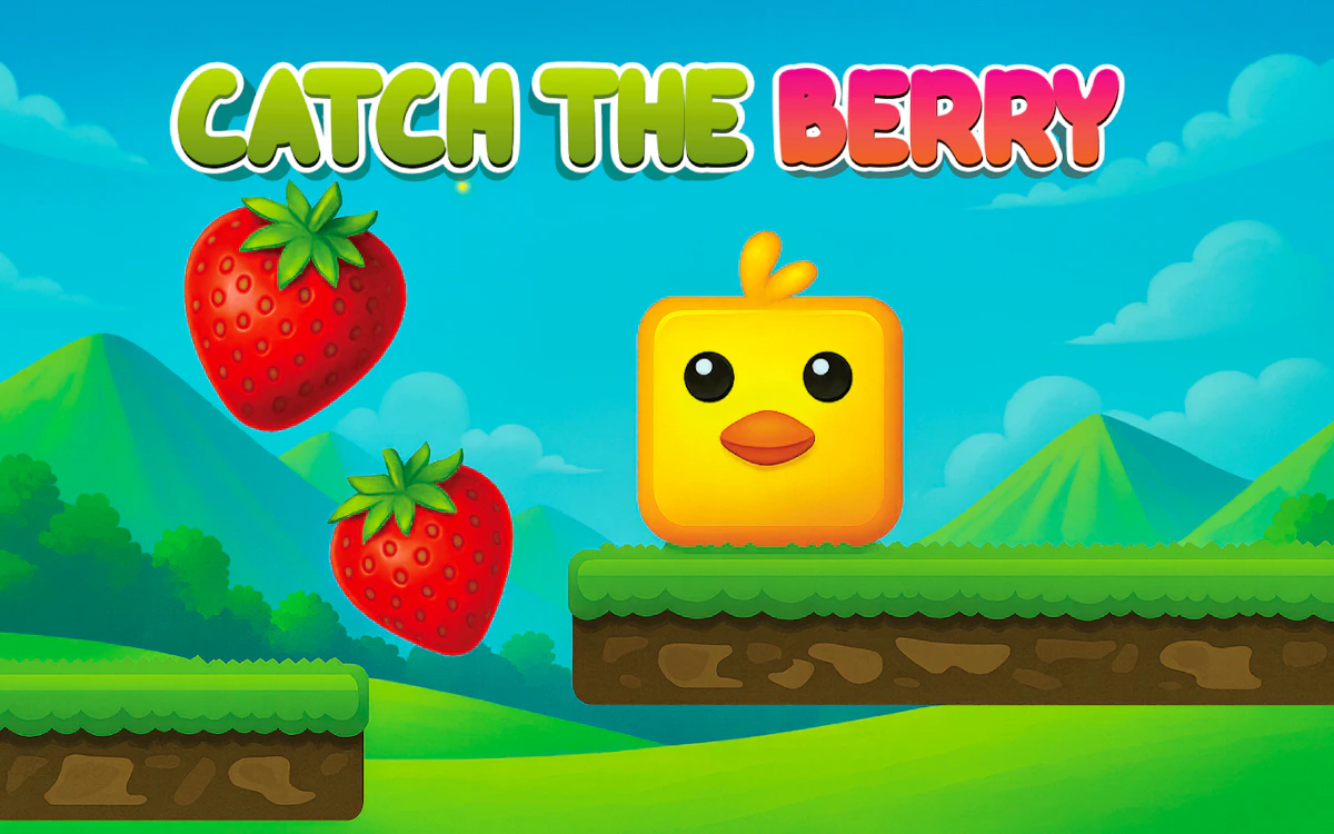 Play Catch the Berry — free online Platformer game