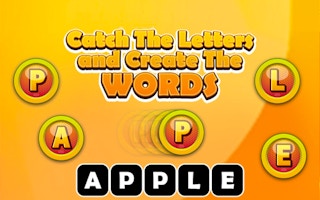 Catch The Letters And Create The Words game cover