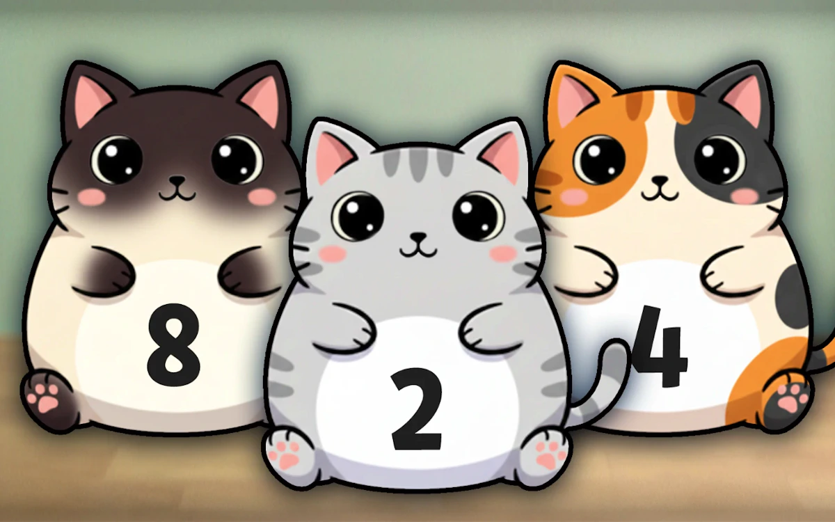 Play Caterfall 2048 — free online Puzzle game