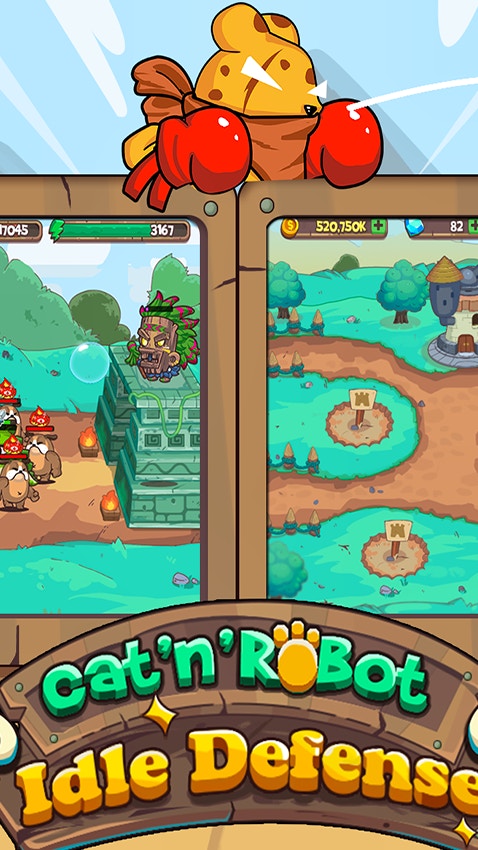 CatnRobot Idle TD Battle Cat