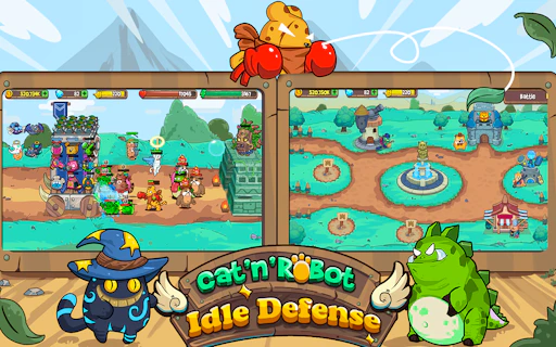 CatnRobot Idle TD Battle Cat