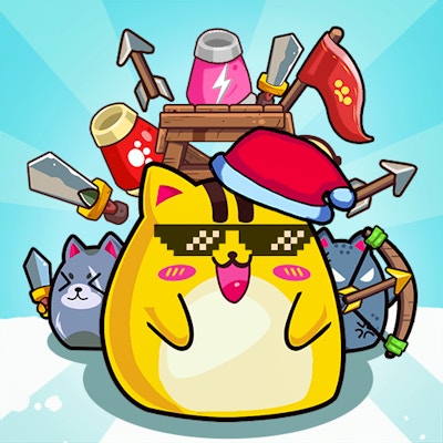 CatnRobot Idle TD Battle Cat By Gamepix