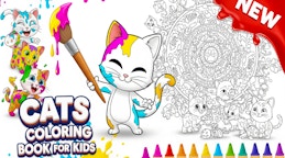 Cats Coloring Book for Kids