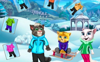 Cats Winter Fun