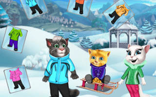Cats Winter Fun game cover