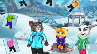 Cats Winter Fun game cover