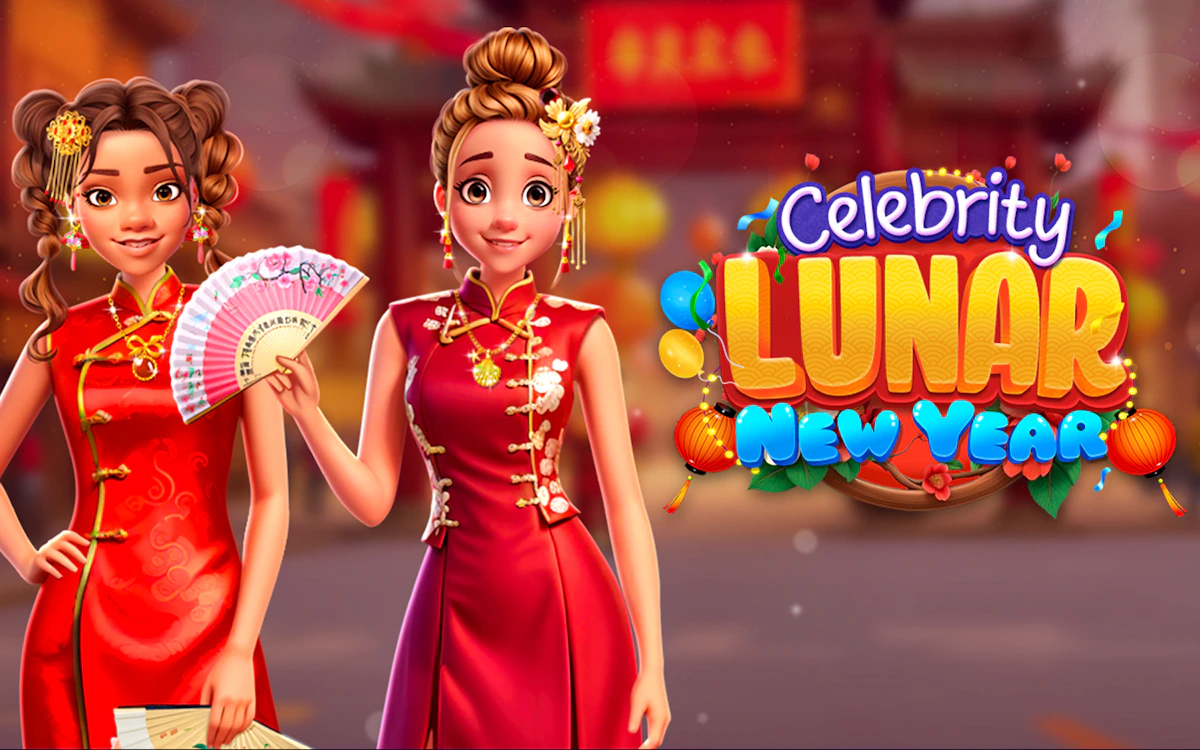 Play Celebrity Lunar New Year — free online Dress Up game