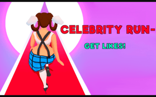 Celebrity Run - Get Likes! game cover
