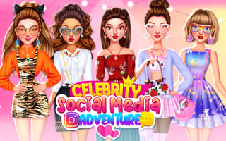 Celebrity Social Media Adventure game cover