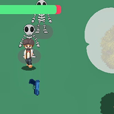 Cemetery of Skeletons By Gamepix
