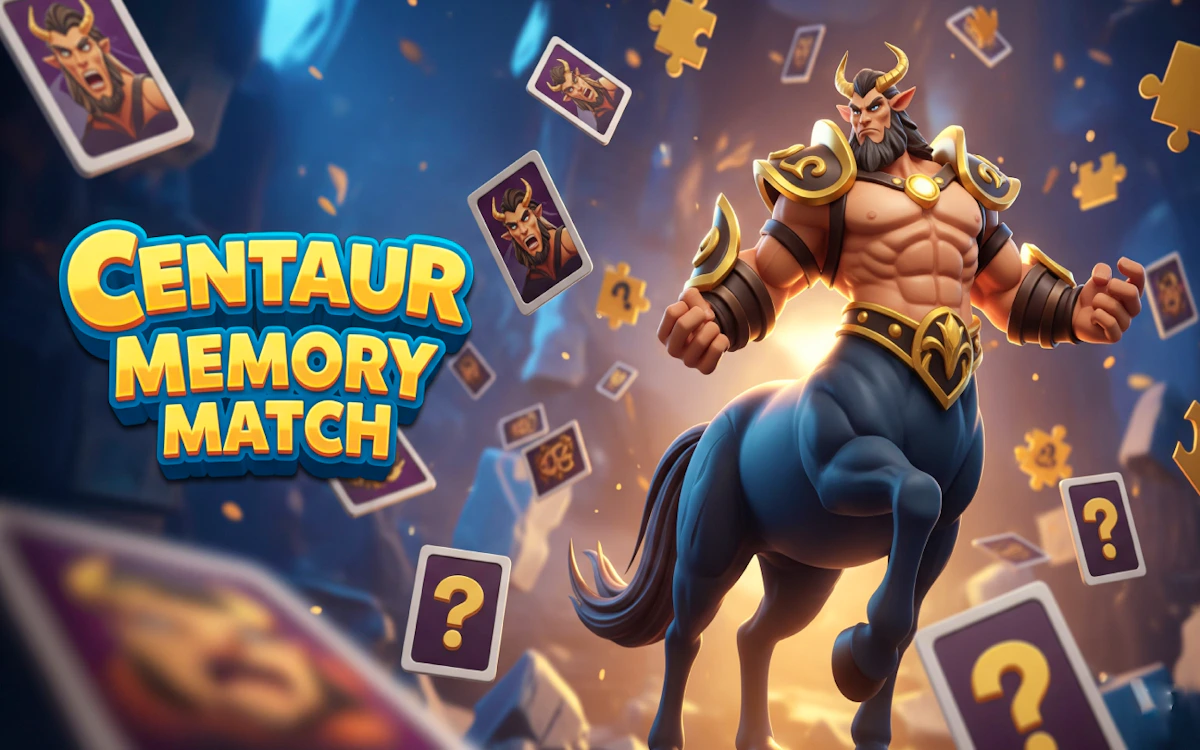 Play Centaur Memory Match Game — free online Memory game
