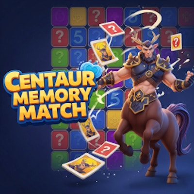 Centaur Memory Match Game By Gamepix