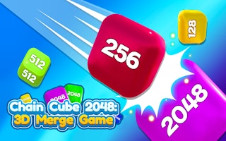 Chain Cube 2048 3D Merge Game