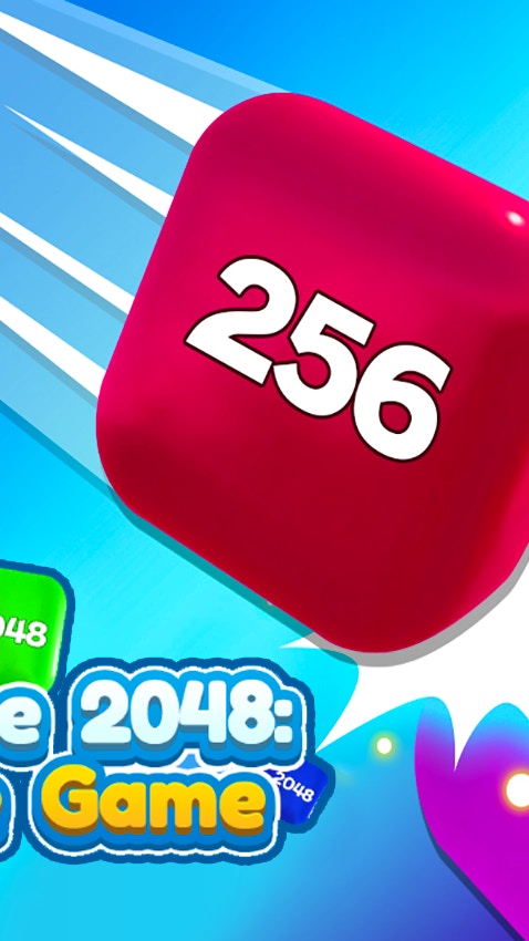 Chain Cube 2048 3D Merge Game
