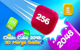 Chain Cube 2048 - Jogo de Fusão 3D