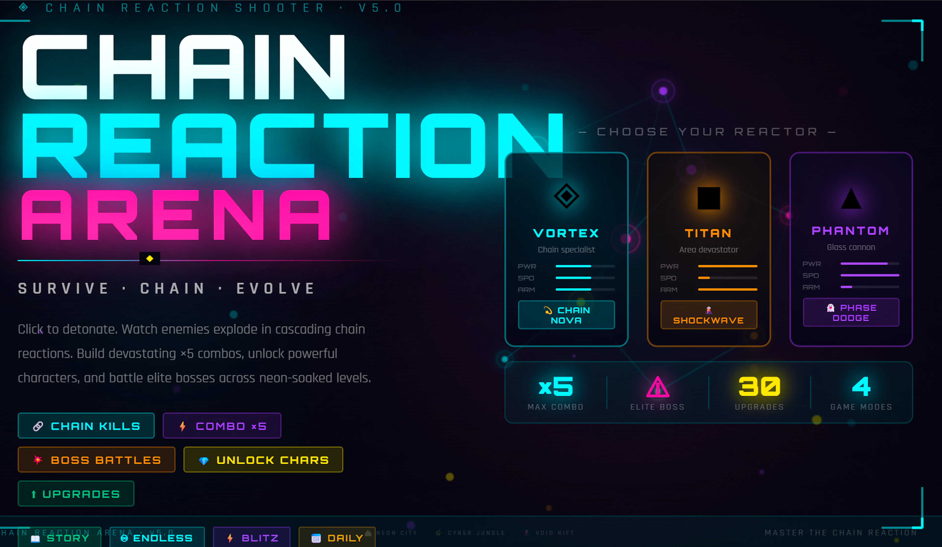 Chain Reaction Arena