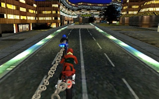 Chained Bike Racing 3d game cover