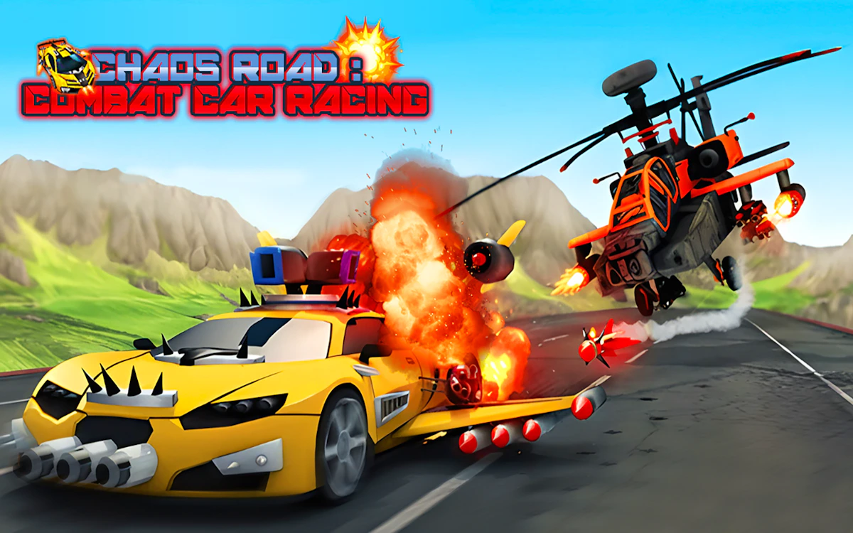 Play Chaos Road Combat Car Racing — free online Car game