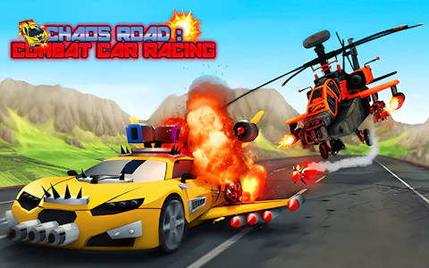 Chaos Road Combat Car Racing game thumbnail