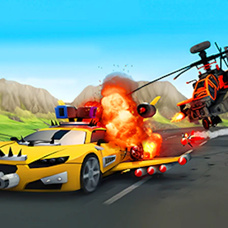Chaos Road Combat Car Racing game thumbnail