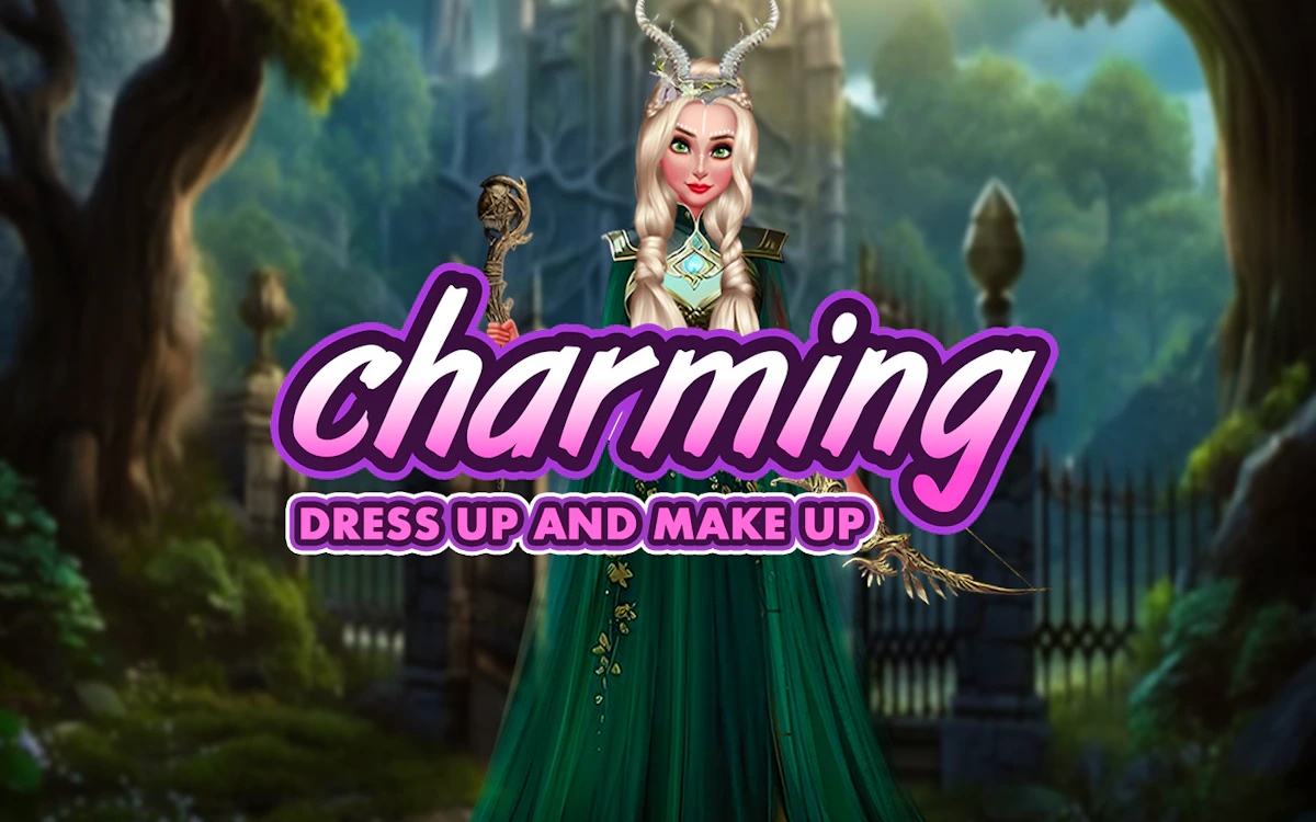 Play Charming Dress-up and Makeup — free online Kids game