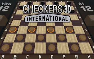 Checkers 3d International