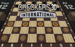 Checkers 3D International