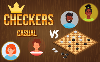 Checkers Casual game cover