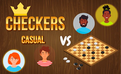 Checkers Casual game artwork