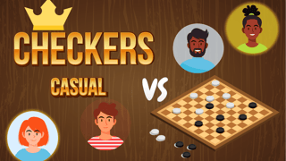 Checkers Casual game cover