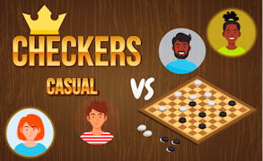 Checkers Casual game cover