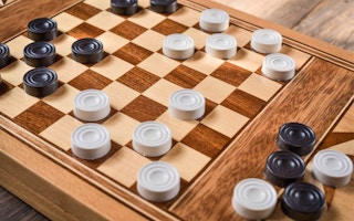 Checkers Two Player game cover