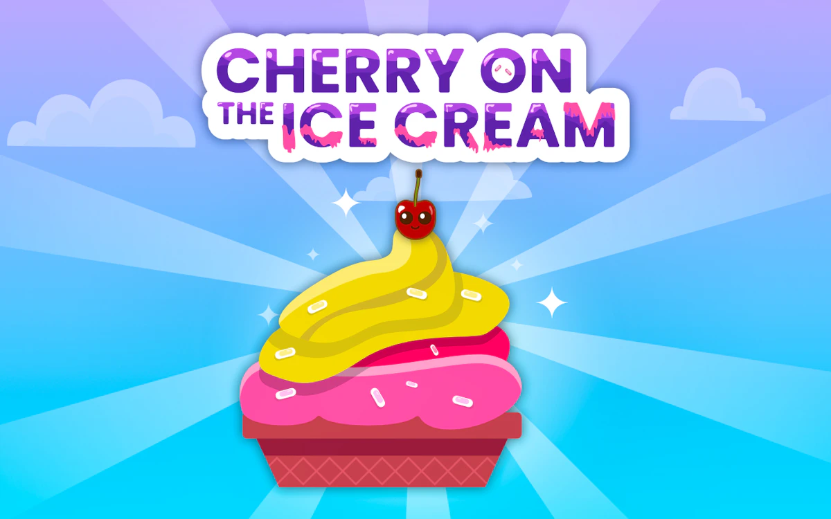 Play Cherry On The Ice Cream — free online Casual game