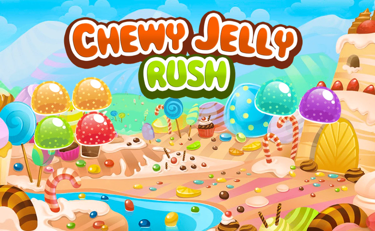 Play Chewy Jelly Rush — free online Jewel game