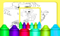 Chibi Anime Coloring Pages