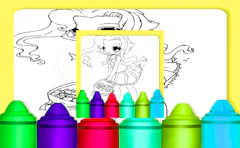 Chibi Anime Coloring Pages