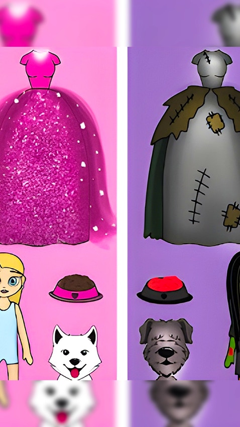 Chibi Doll Dress Up Makeover