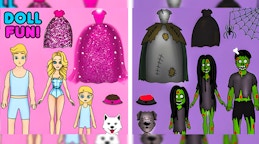 Chibi Doll Dress Up Makeover