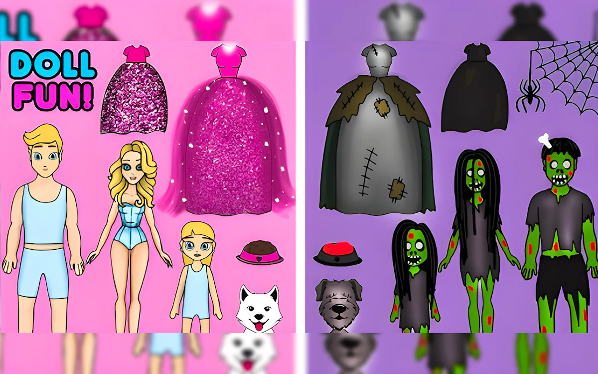 Play Chibi Doll Dress Up Makeover — free online Dress Up game